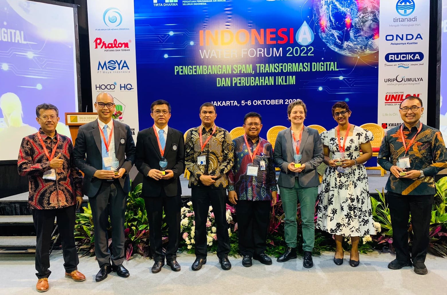 กปน. ร่วมงาน Indonesia Water Forum ณ ประเทศอินโดนีเซีย