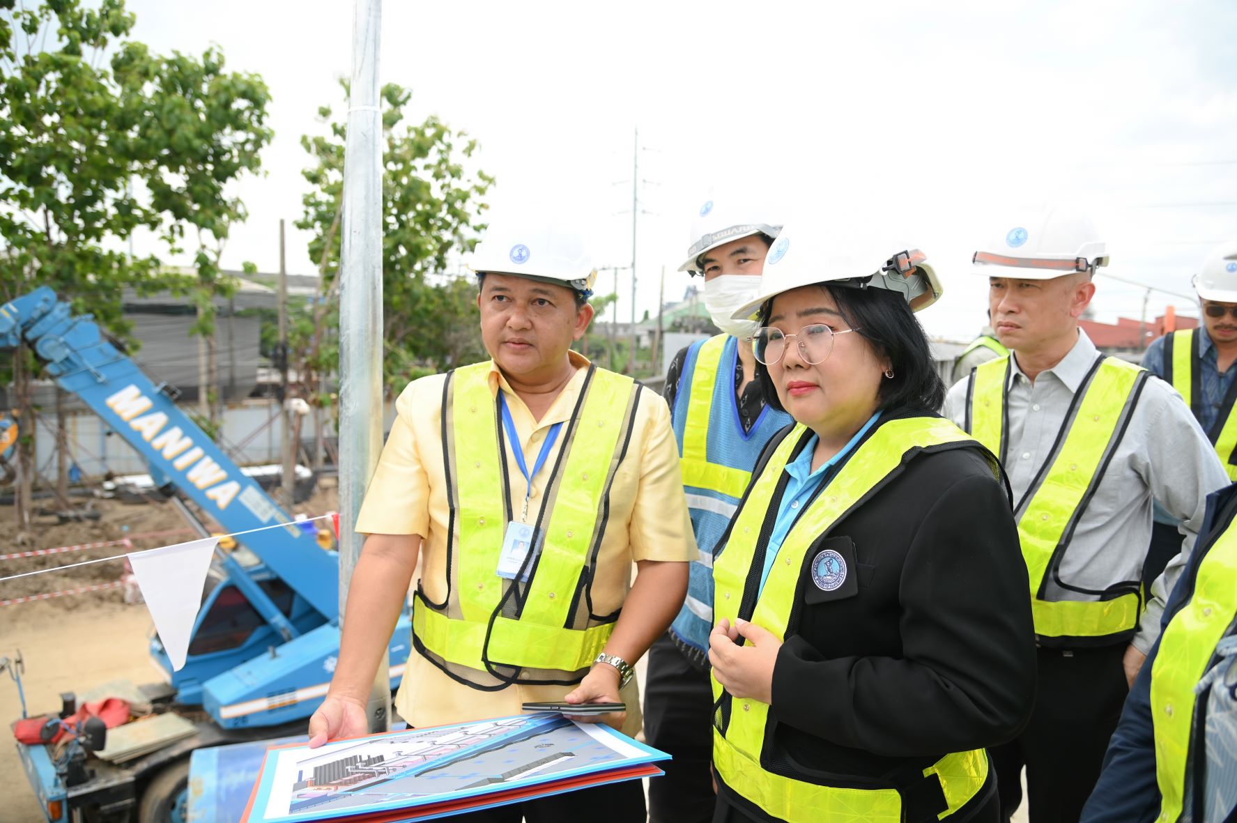 ผู้ว่าการ กปน. นำคณะผู้บริหาร ลงพื้นที่รับฟังและติดตามความก้าวหน้าการดำเนินงานโครงการปรับปรุงกิจการประปาแผนหลัก ครั้งที่ 9