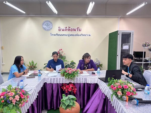 กปน. หารือและเชิญชวนโรงเรียนบริเวณแนวคลองส่งน้ำฝั่งตะวันออก ในพื้นที่เขตหลักสี่ กรุงเทพมหานคร และเขตจังหวัดปทุมธานี เข้าร่วมโครงการเยาวชนพิทักษ์น้ำและเครือข่ายโรงเรียนพิทักษ์น้ำ ปีที่ 2