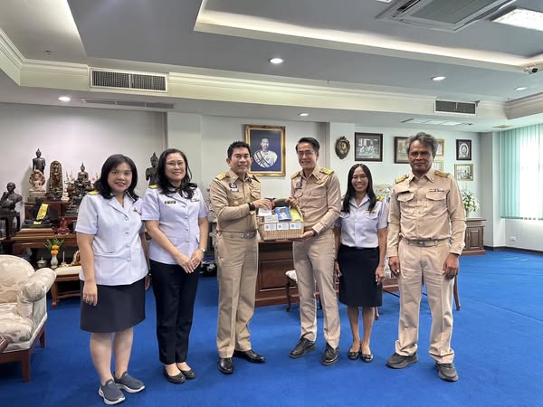 กปน. เข้าสวัสดีปีใหม่ และสานสัมพันธ์กับผู้ว่าราชการจังหวัดกาญจนบุรี