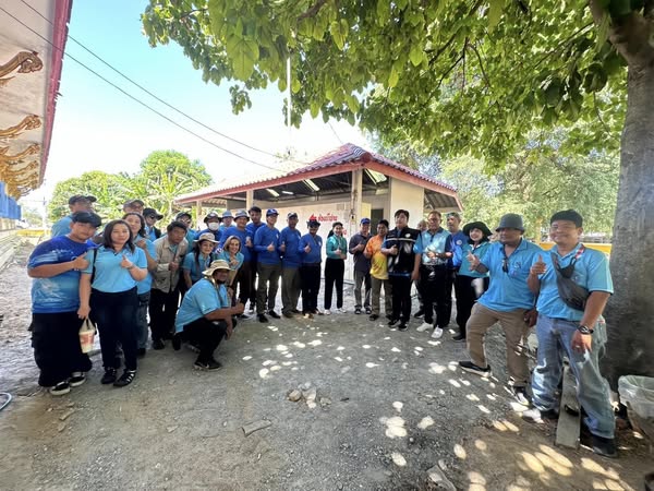 กปน. ร่วมพัฒนาชุมชน ซ่อมแซมห้องน้ำ และปรับปรุงภูมิทัศน์ให้วัดบ้านใหม่ ต.บ้านใหม่ อ.ท่าม่วง จ.กาญจนบุรี