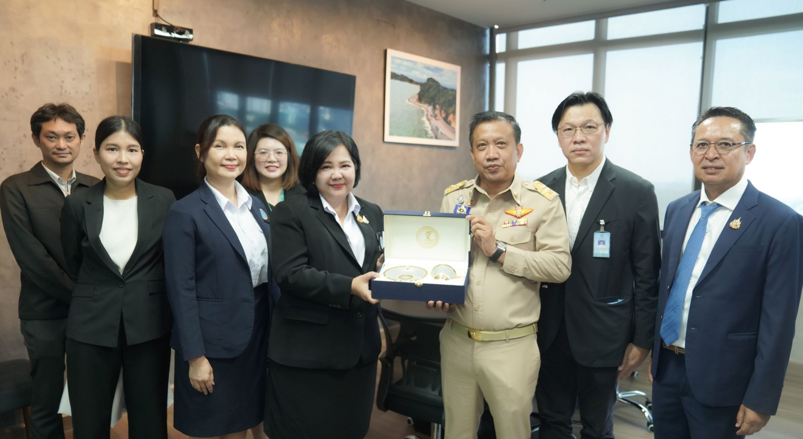 กปน. ร่วมแสดงความยินดี อธิบดี ทช. เนื่องในโอกาสเข้ารับตำแหน่ง