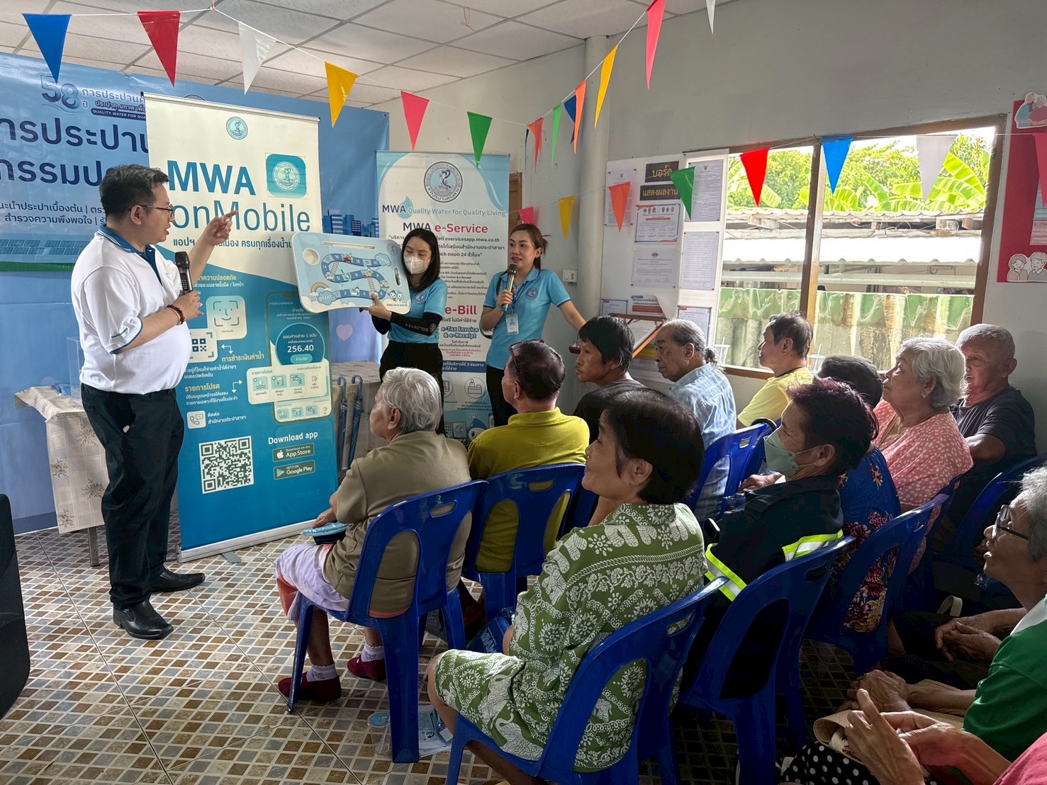 สภาธรรมาภิบาล กปน. ร่วมกิจกรรม “ประปาพบประชาชน” กับ สสญ.