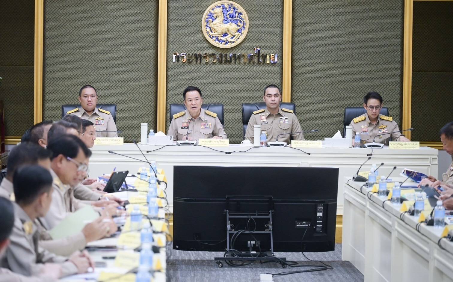 กปน. ร่วมประชุมเพื่อรับมอบนโยบายเร่งด่วนของกระทรวงมหาดไทย “Action 5 Plus”